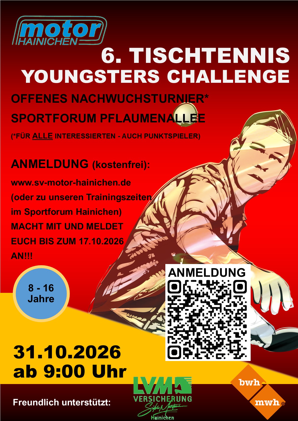 Werbeflyer Youngsterturnier 2026